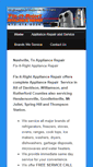 Mobile Screenshot of fixitrightappliance.com